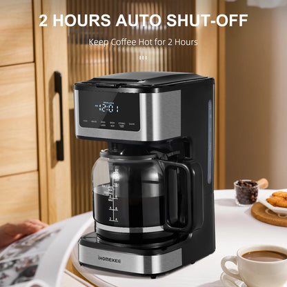Programmable Coffee Machine with Iced Coffee Function, Touch Screen